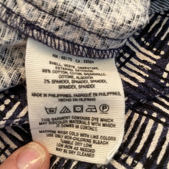 Anthropologie Cartonnier Charlie Blue ankle pants size 6 - Picture 5 of 11